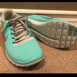 **SOLD***NWOB Tiffany Blue Nikes